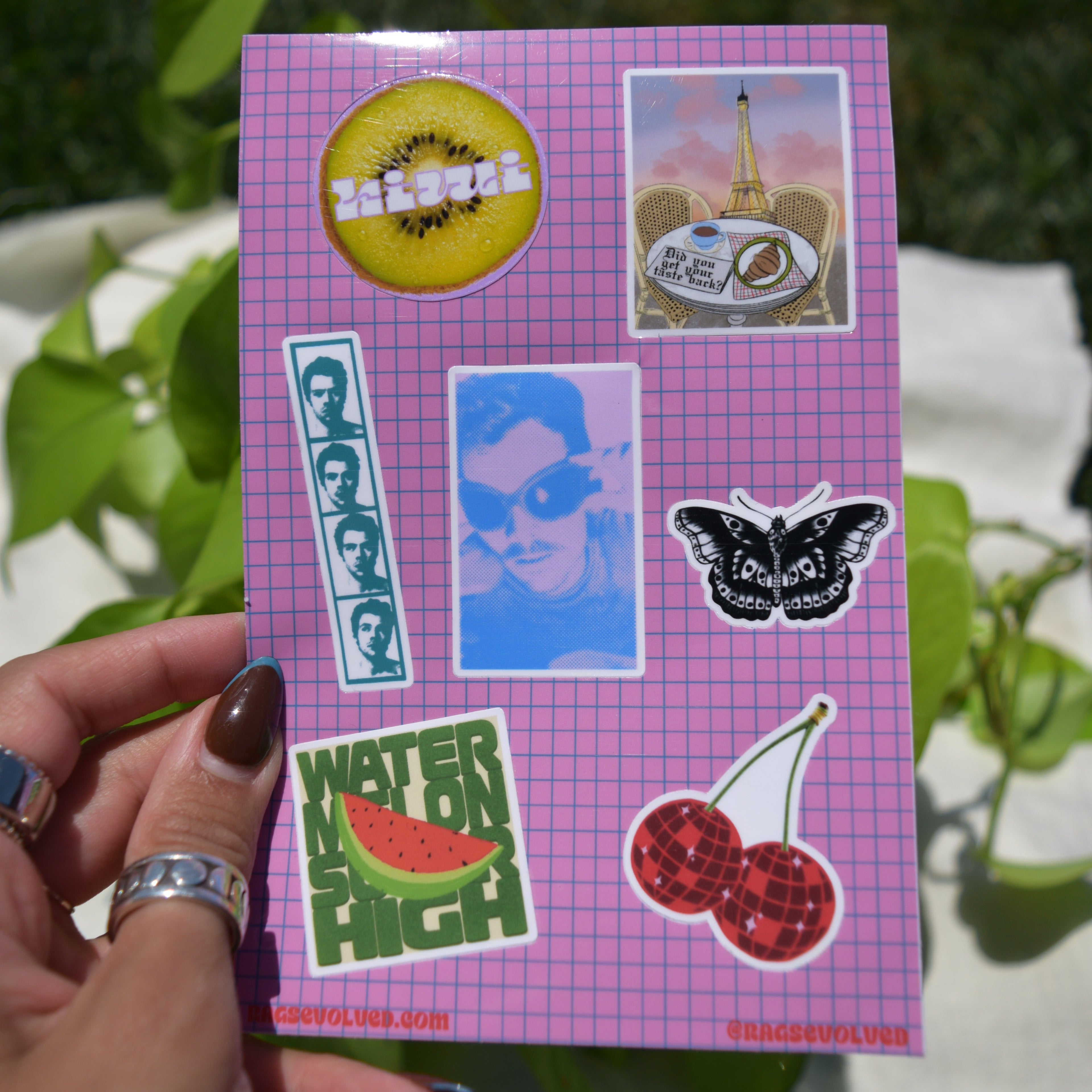 Harry's Disco Sticker Sheet
