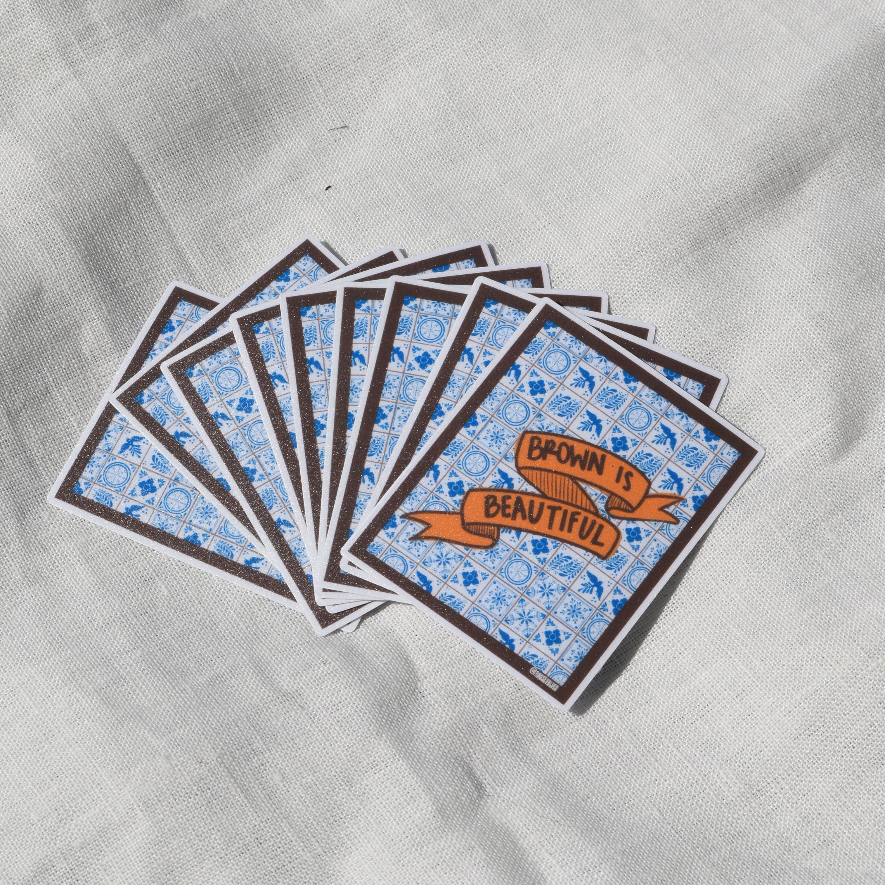 Brown is Beautiful Sticker