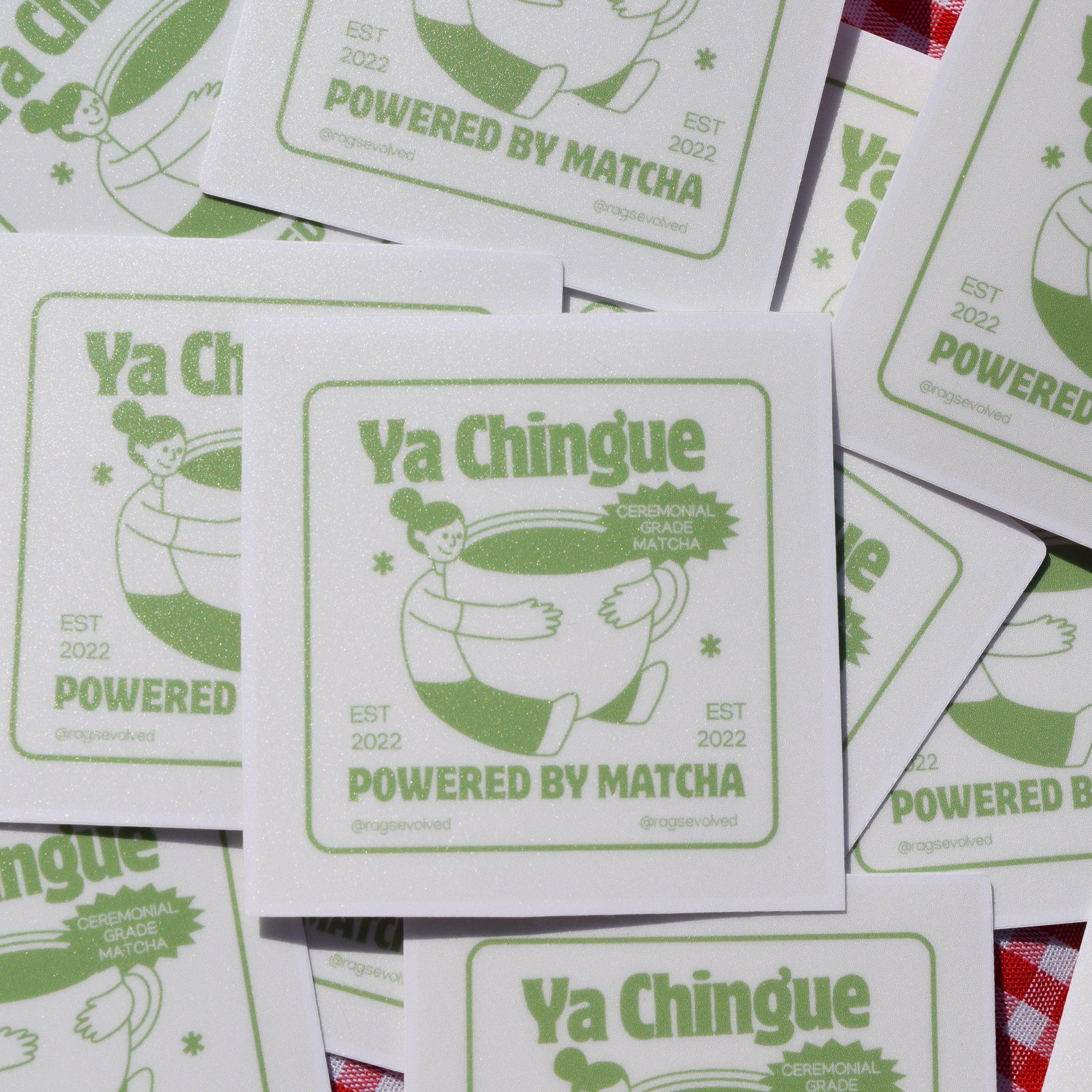 Matcha Sticker