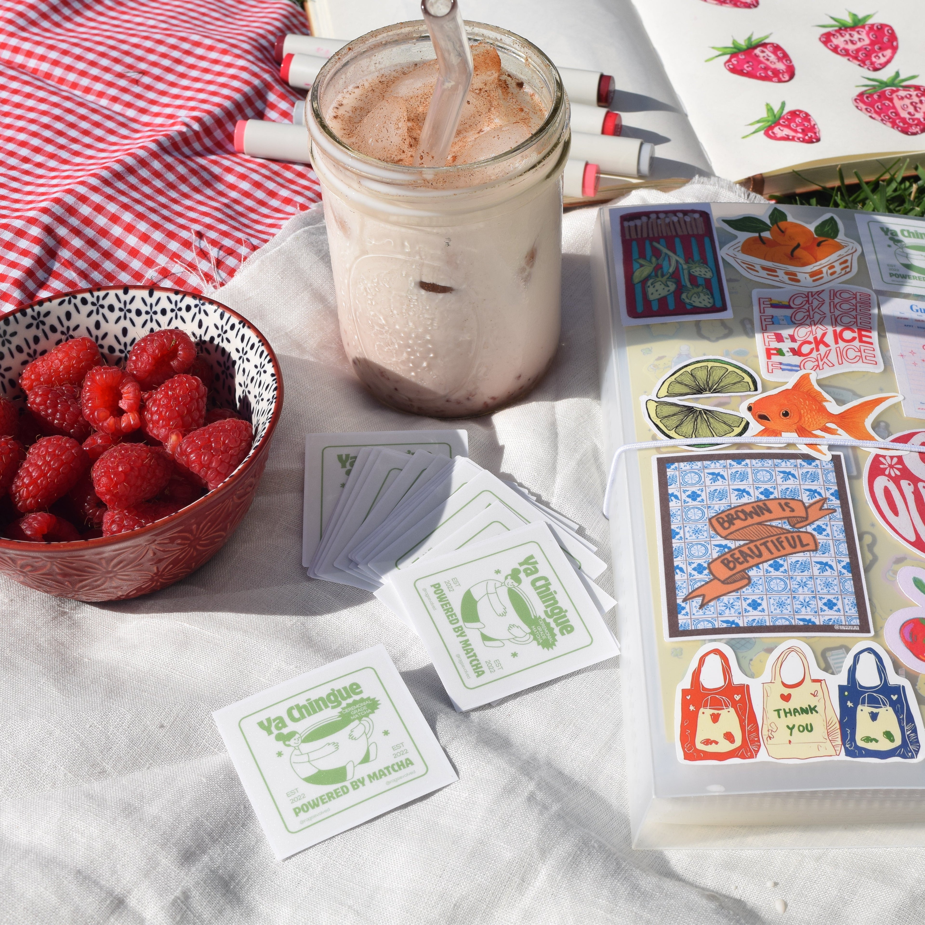 Matcha Sticker